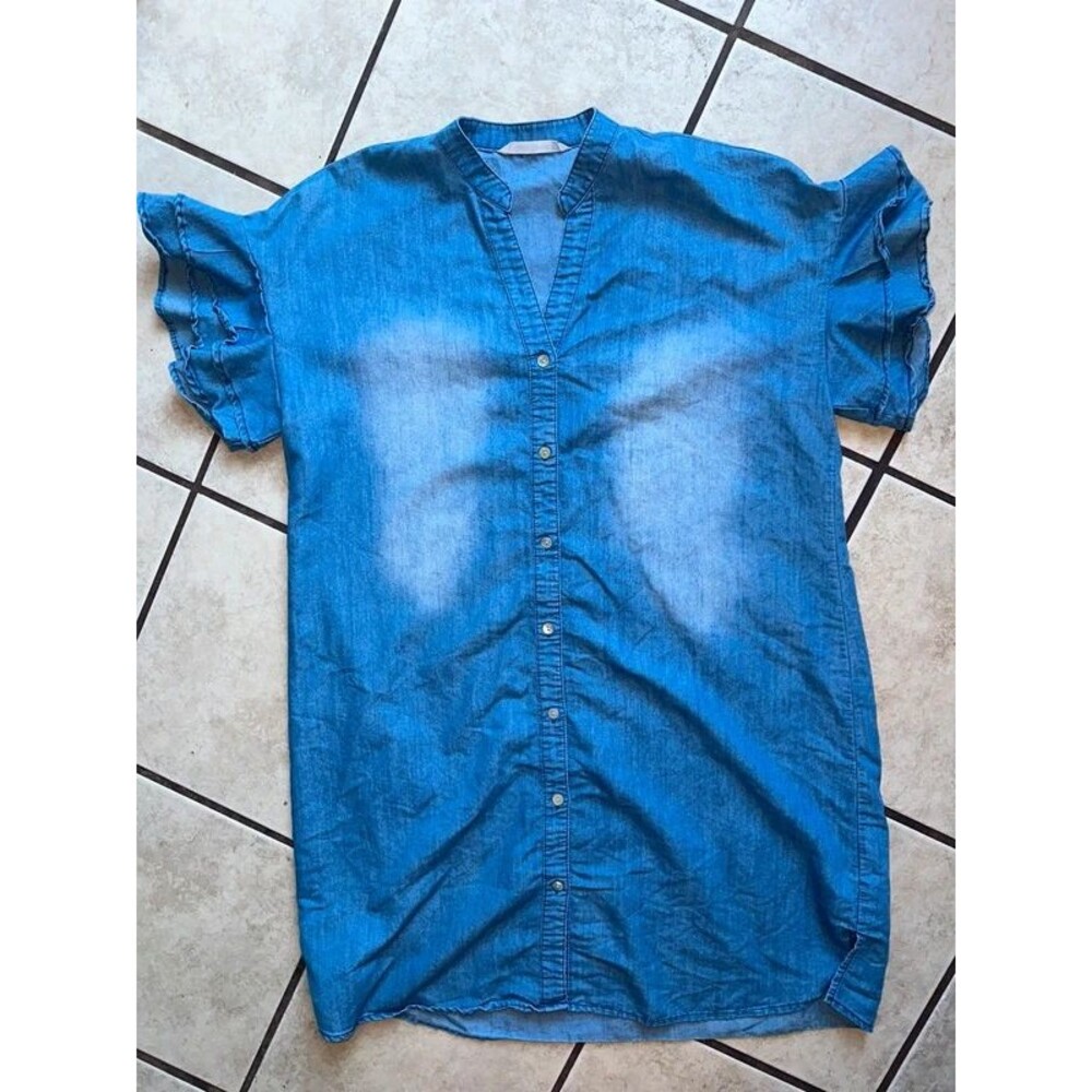 Women’s Given Kale Denim Dress Size Large